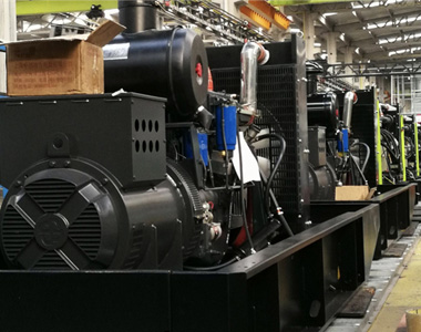 hy3380cc海洋之神发电机批量出口国外某电信项目