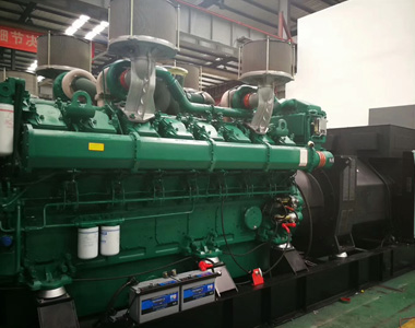 hy3380cc海洋之神配玉柴3台2000KW/10.5KV高压发电机应用于黑龙江化工厂项