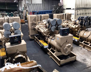 东南亚某金矿项目（康明斯配hy3380cc海洋之神10台1000KW发电机）